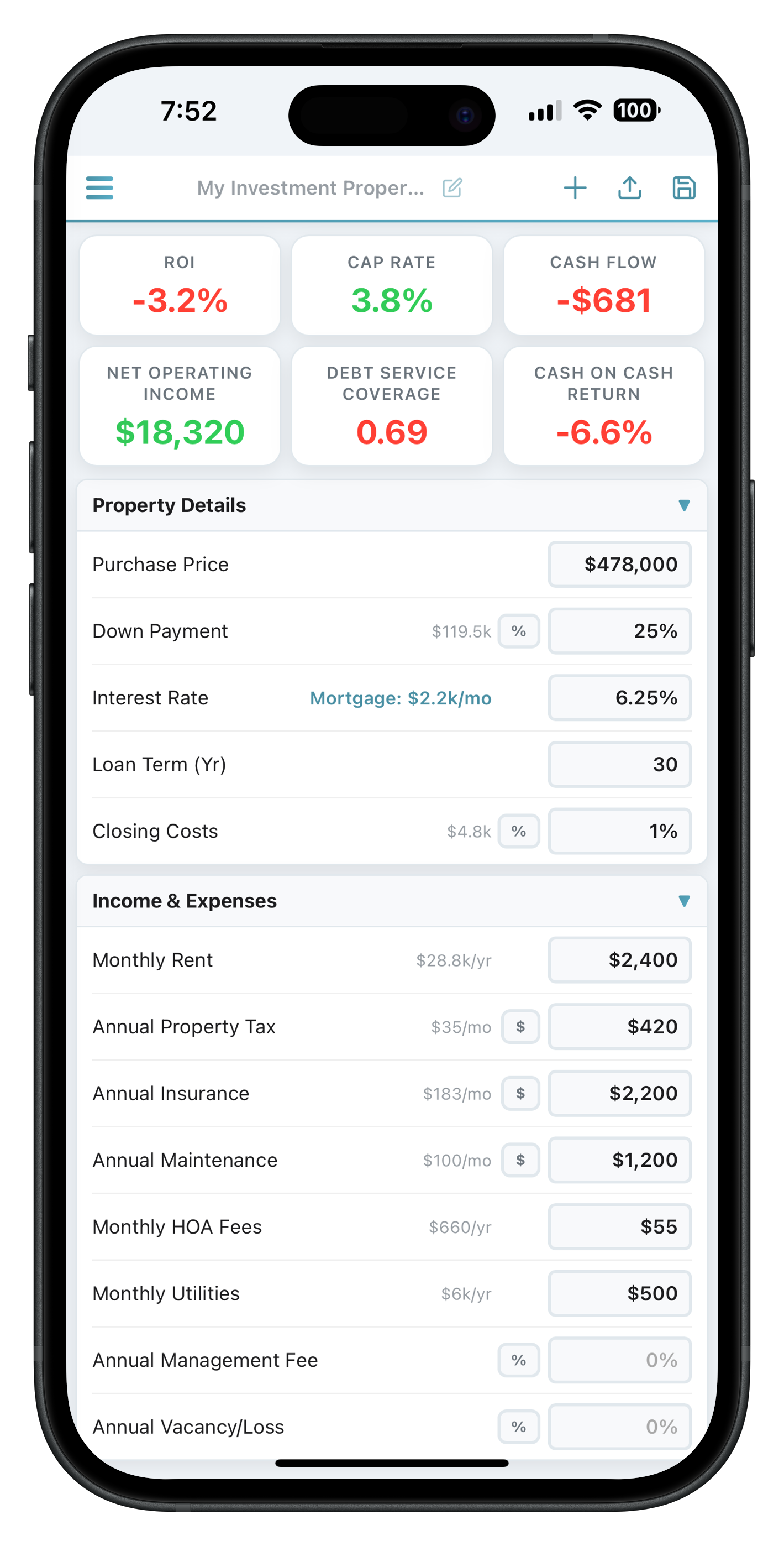 RentFlow App Screenshot